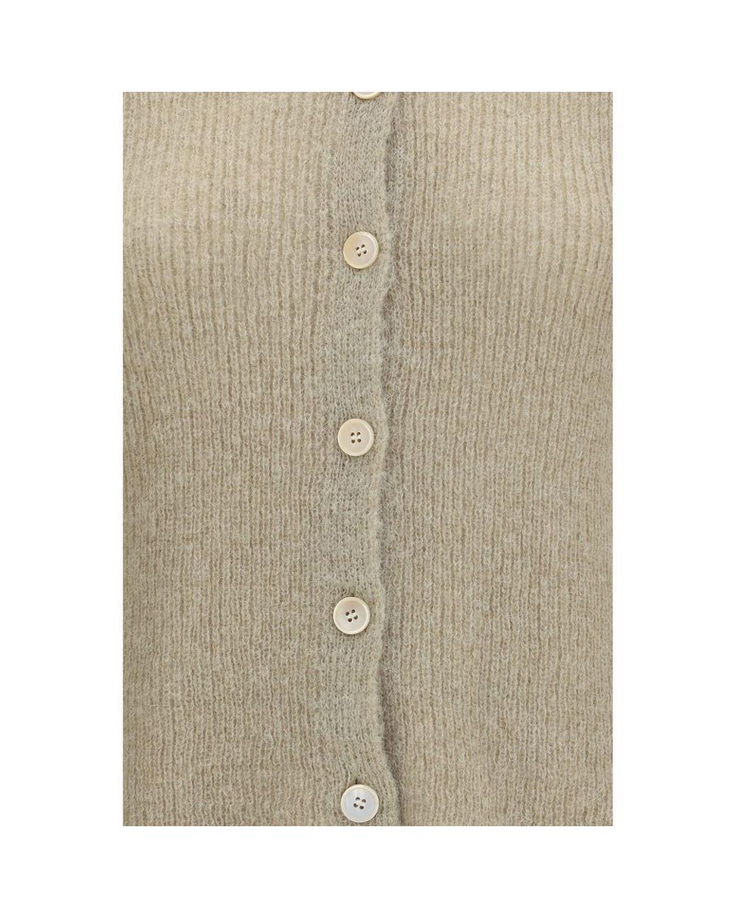 Our Legacy Natural Beige Alpaca Vicugna Pacos Polo Shirt