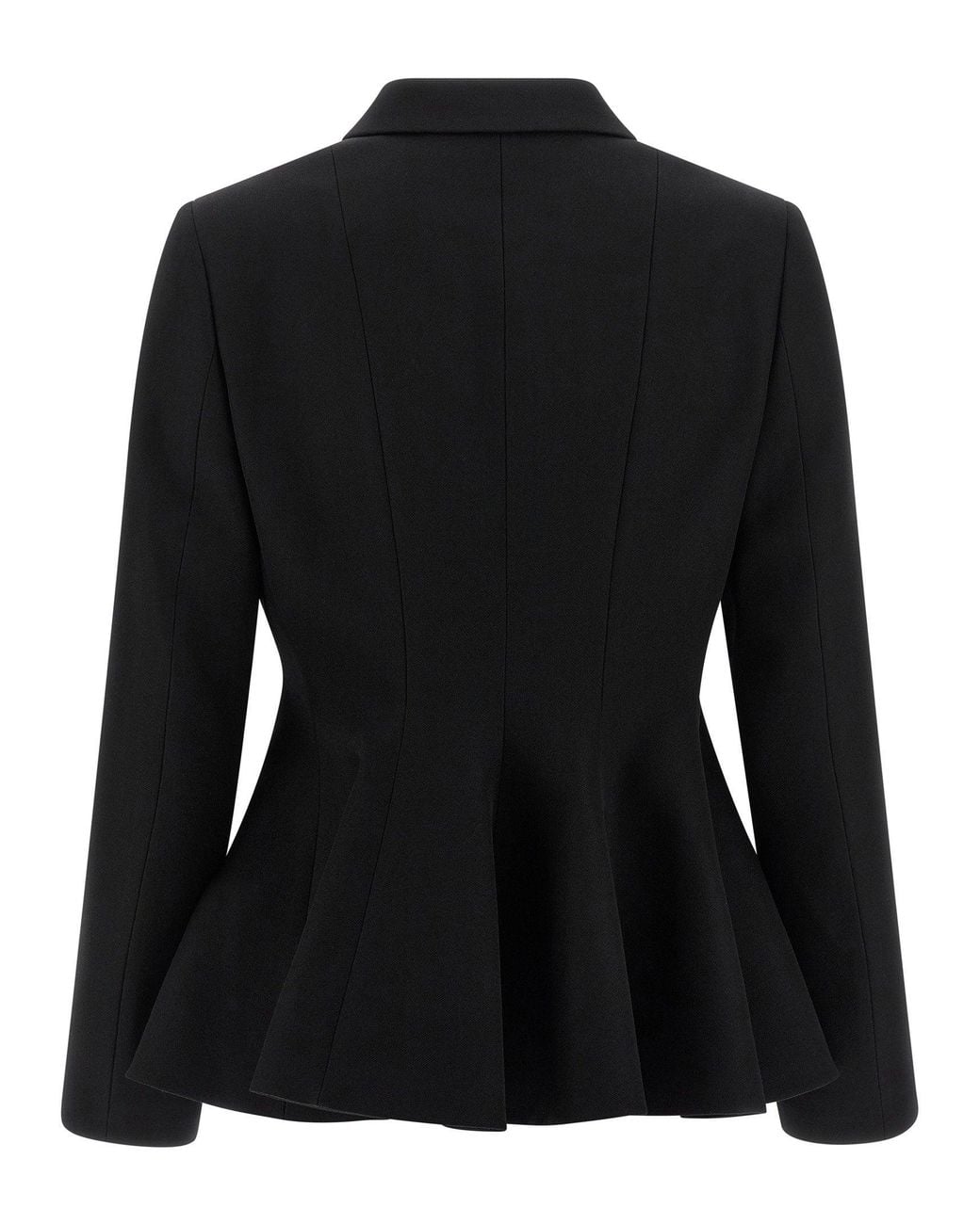 Fendi Black Grain De Poudre Blazer