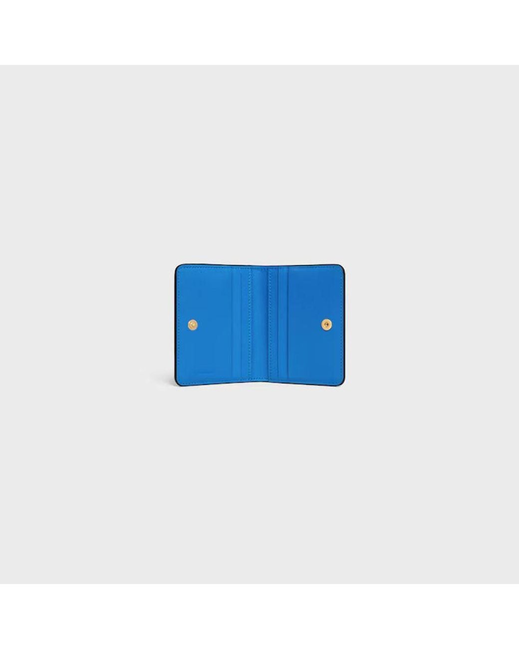 Céline Black Celine Textured Leather Card Case