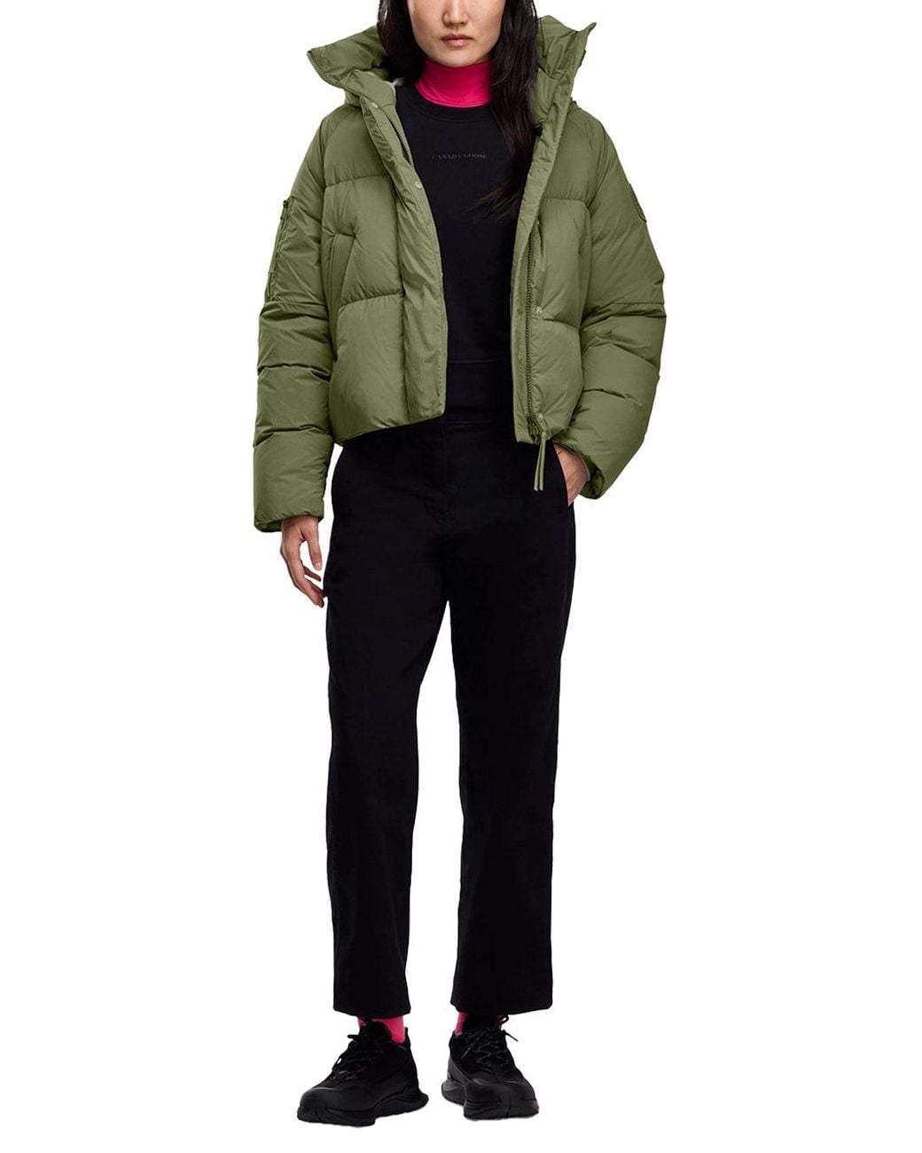 Canada Goose Green Chilliwack Puffer V Jacket