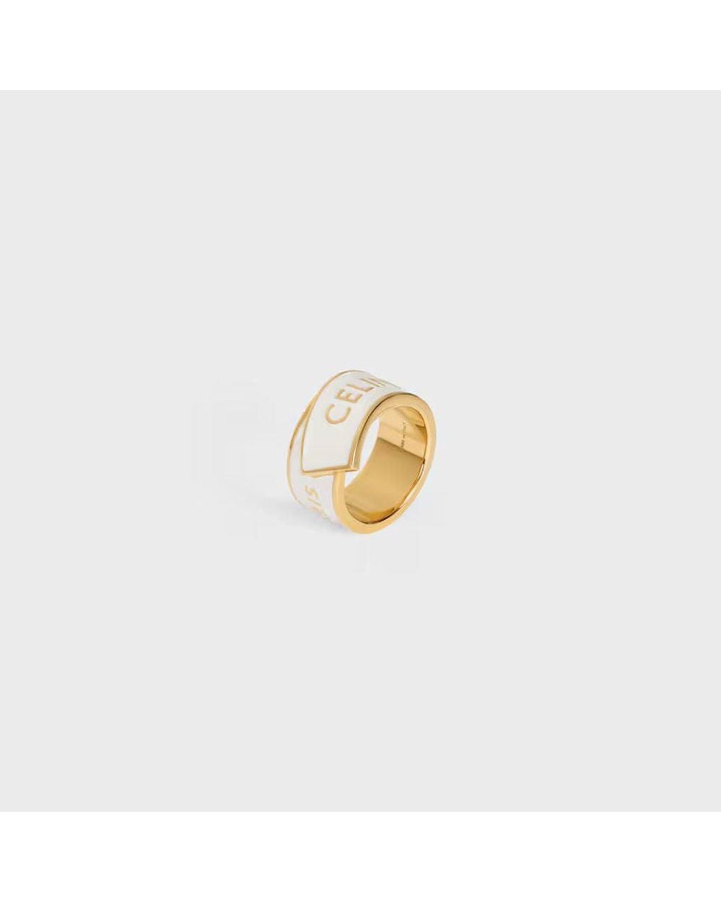 Céline Metallic Celine H26 Ring