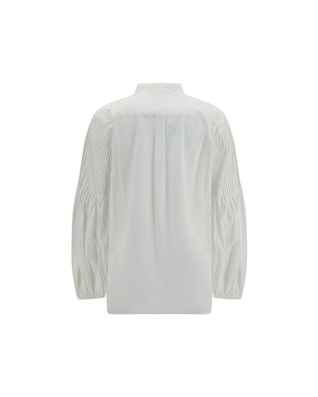 Max Mara White Cotton Blouse