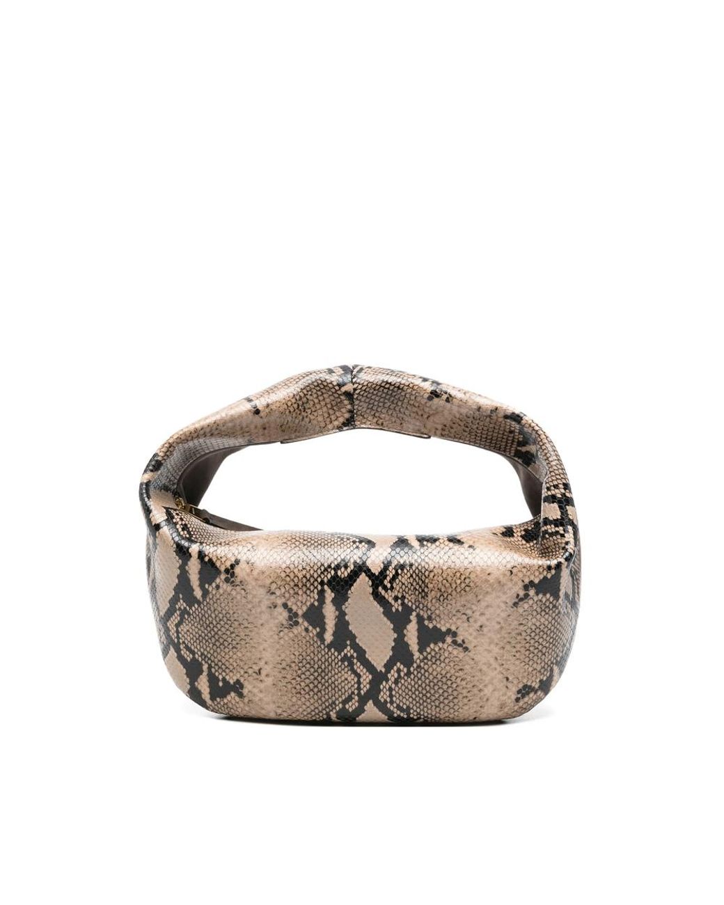 Khaite Metallic Tote Bag Calf Leather/Suede
