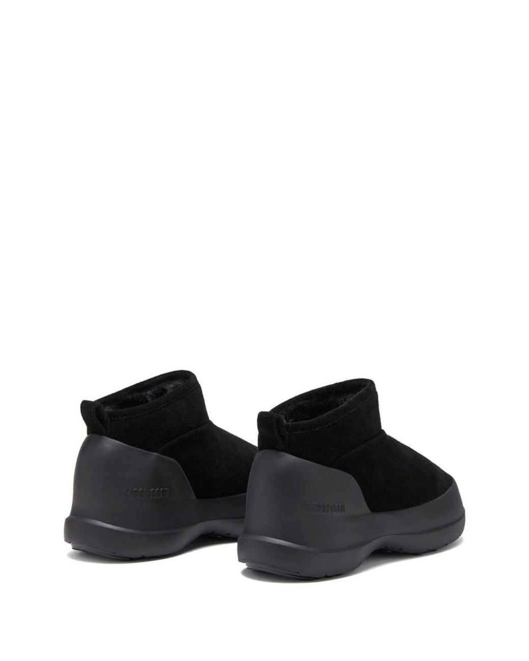 Moon Boot Capsule Black Polyester Leather