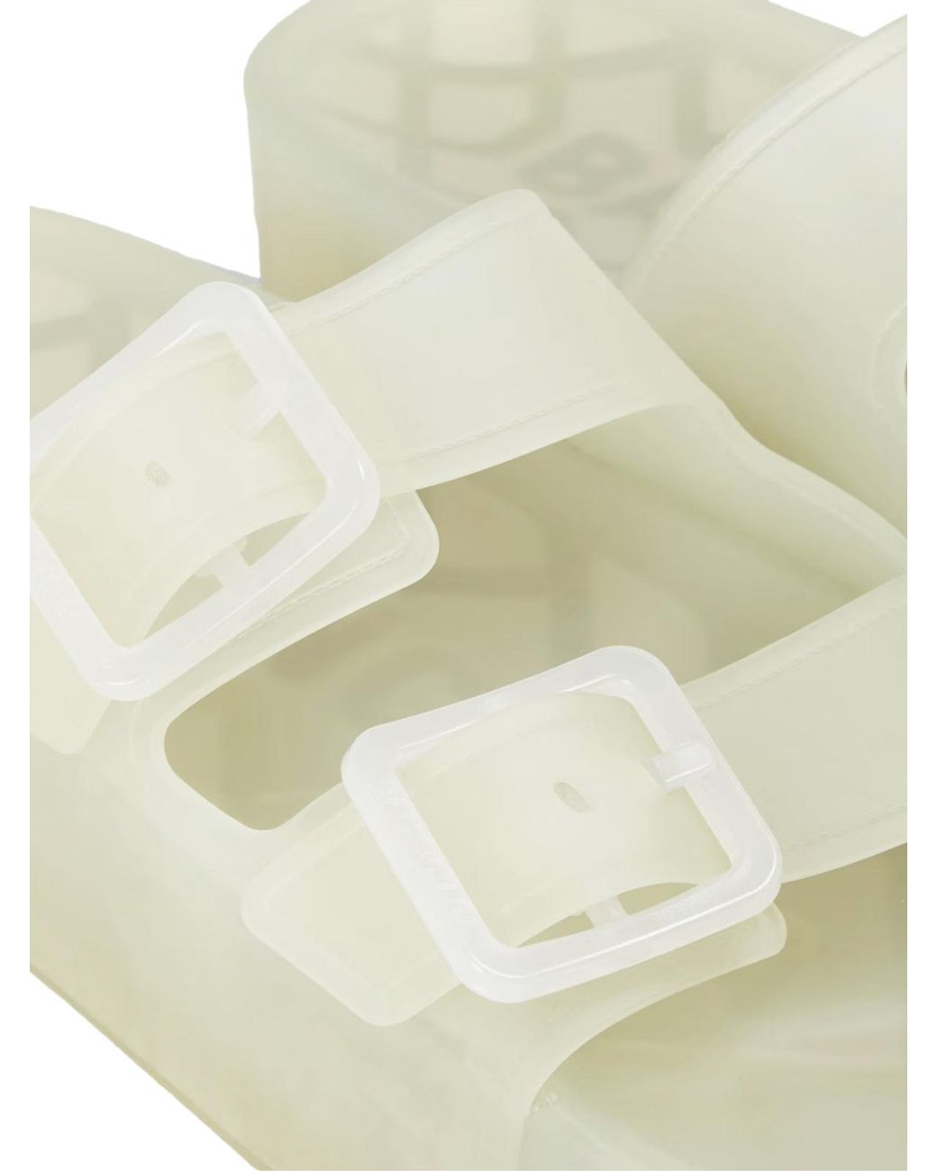Balenciaga White Mallorca Platform Sandals Shoes