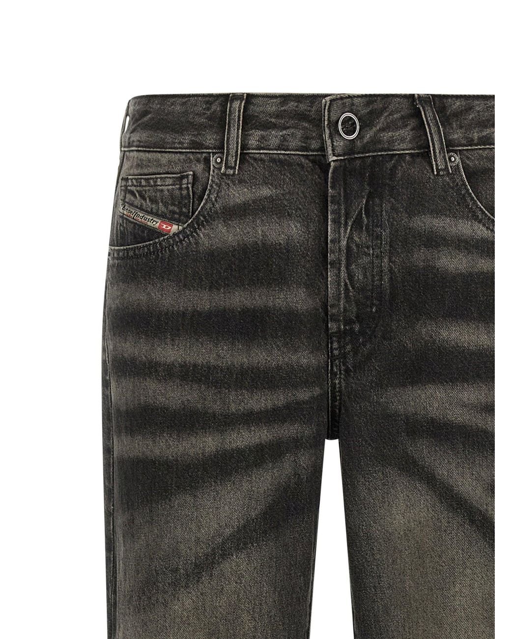 DIESEL Gray D-Liet-Fsj Jeans
