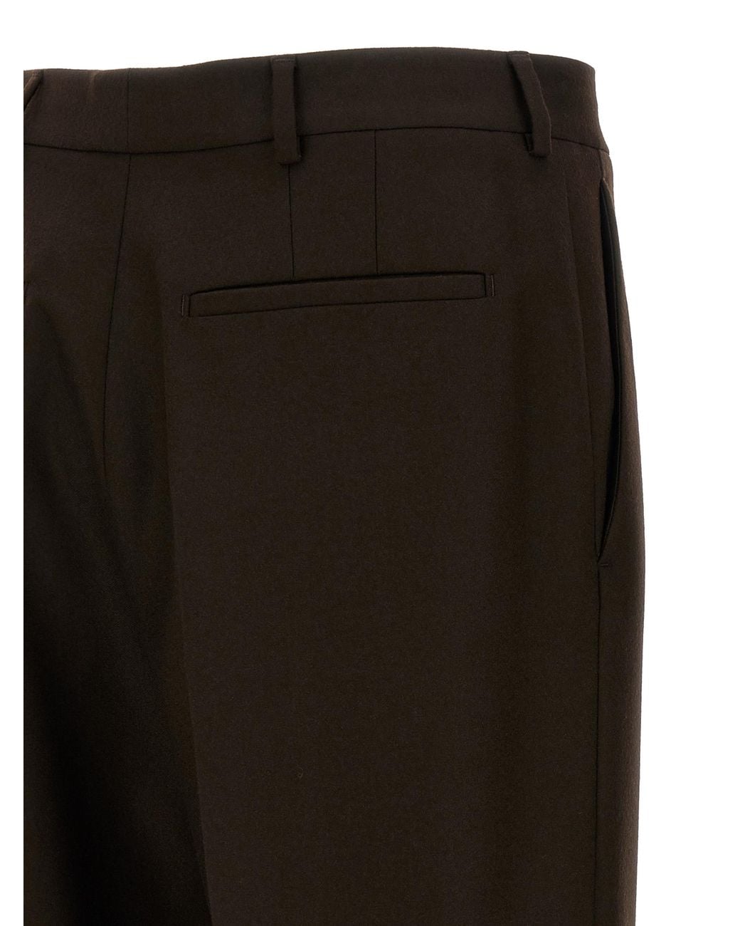 Saint Laurent Black Saint Laurent Wool Flannel Bermuda Shorts for men