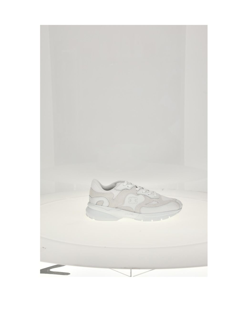 Céline White Low Lace-Up Sneaker Trainers