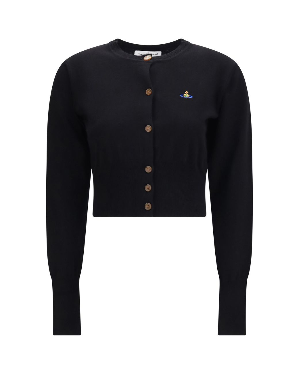 Vivienne Westwood Blue Cropped Cardigan Bea Cotton
