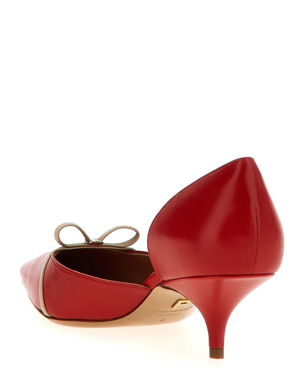 Ferragamo Red Gyoia Pumps