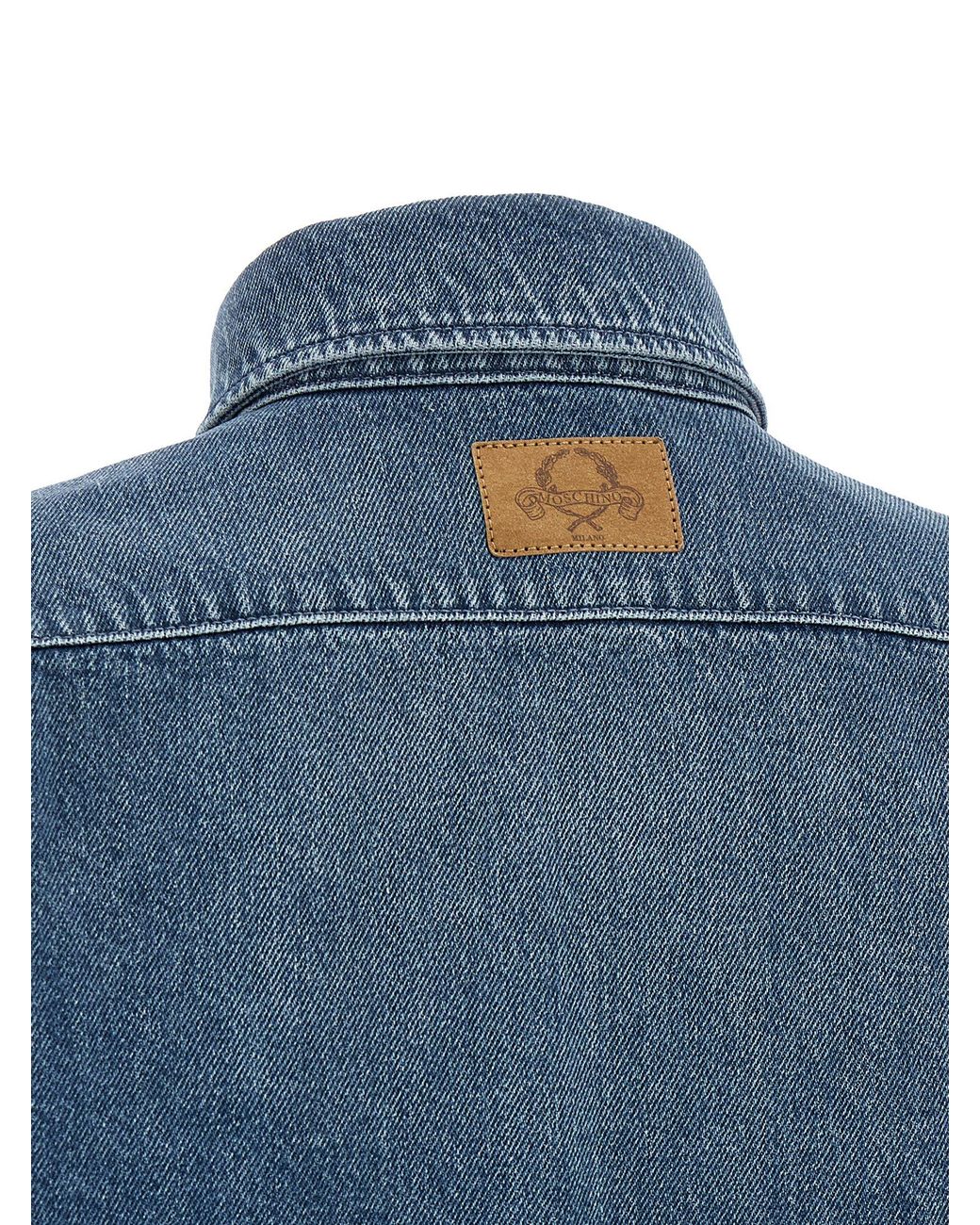 Moschino Blue 'Heart' Shirt
