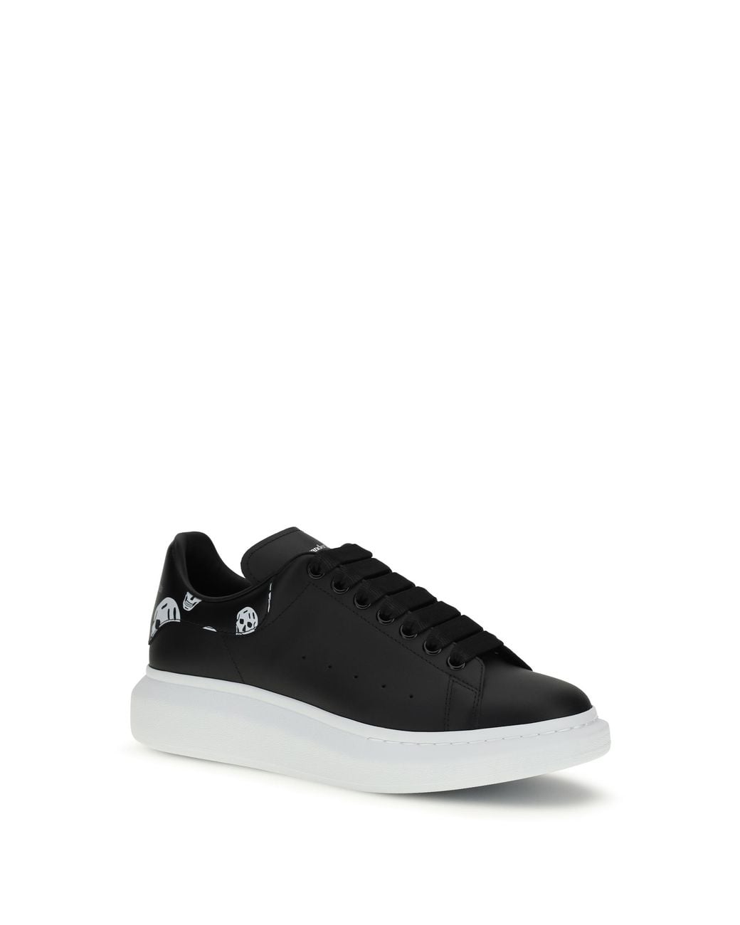 McQueen Black Alexander Mcqueen Oversize Sneaker for men