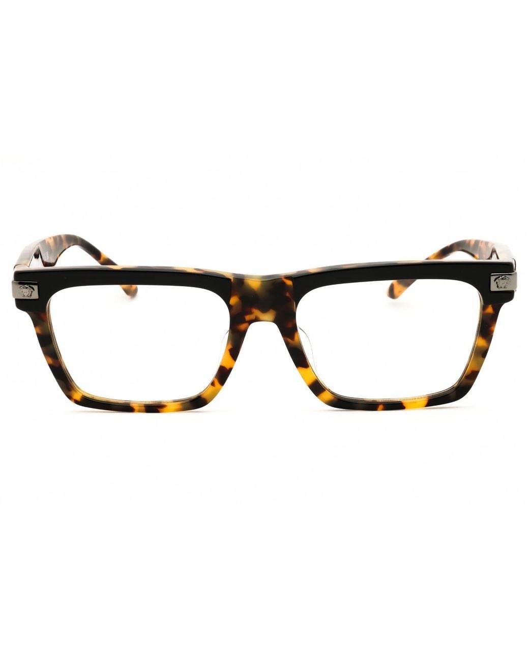 Versace Black Versace 0Ve3354F Tortoiseshell Acetate Eyeglasses