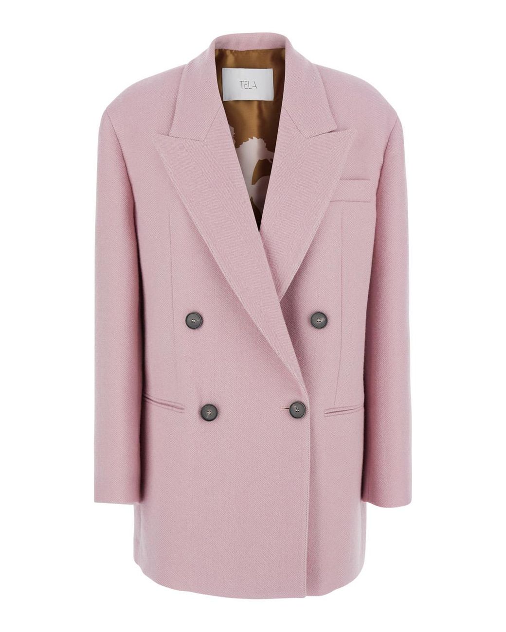 Tela Pink Jacket Nomade-Sp Blazers