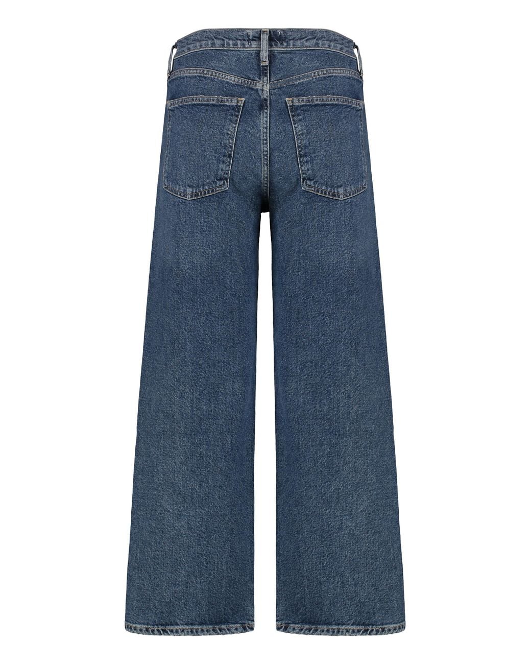 Agolde Blue Cropped Jeans Enroll Cotton