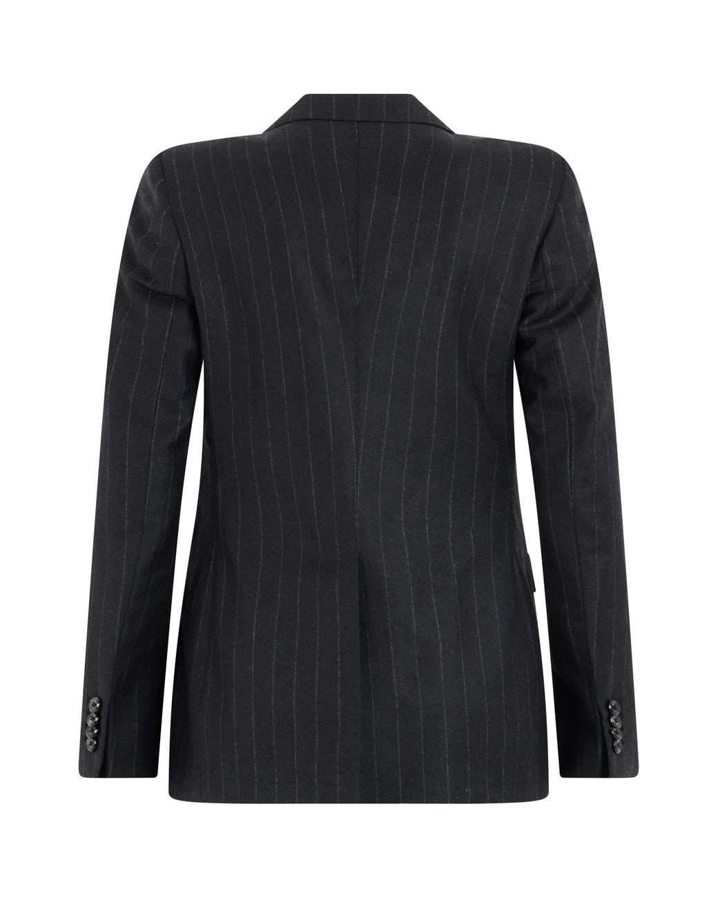 Tagliatore Black Single-Breasted Parigi Wool Blazer Virgin Jacket