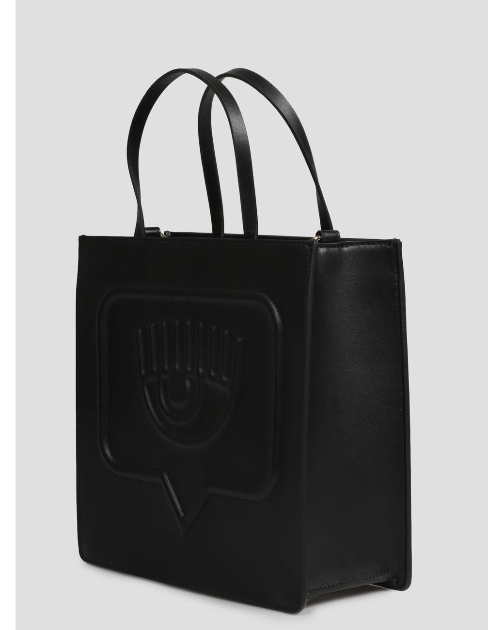 Chiara Ferragni eye-plaque Tote Bag - Farfetch