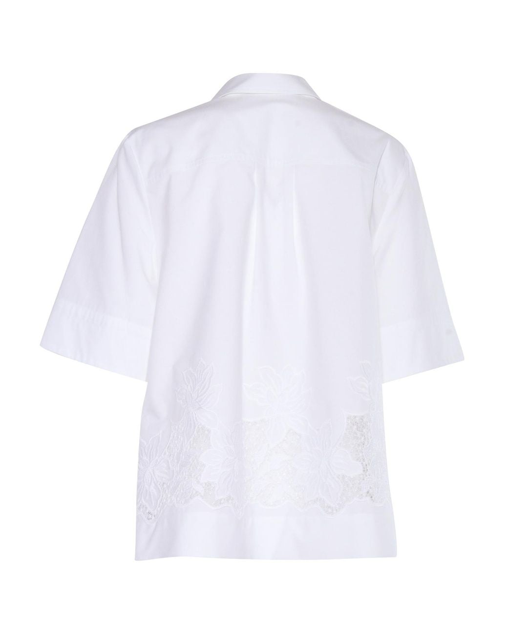 P.A.R.O.S.H. White Blouse Cotton Polyester