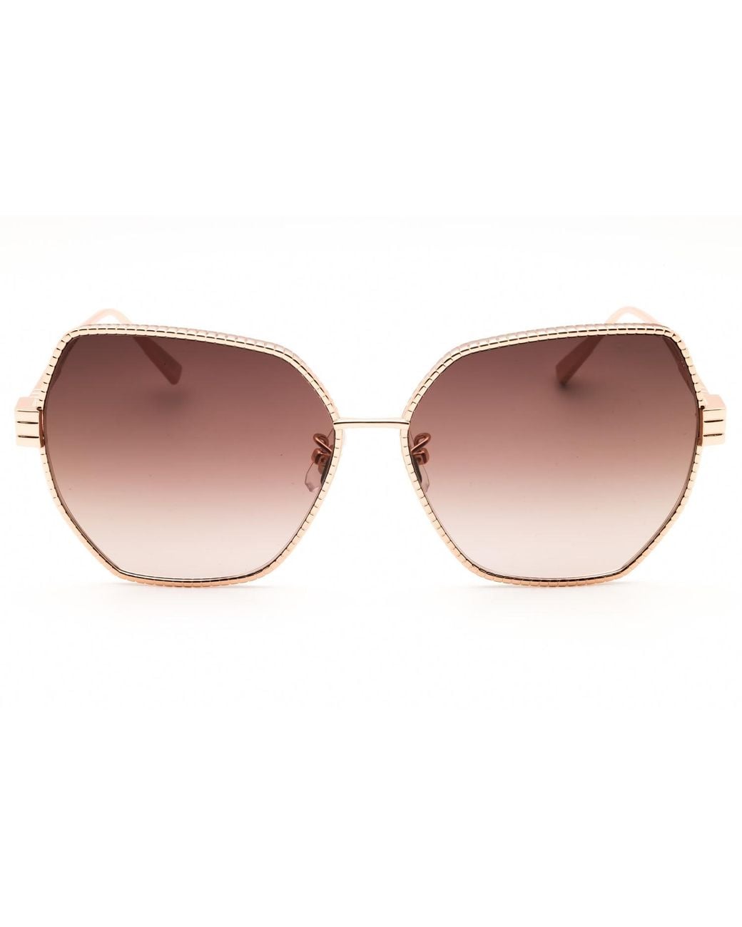 Chopard Black Chopard Schl28M Oversized Metal Sunglasses