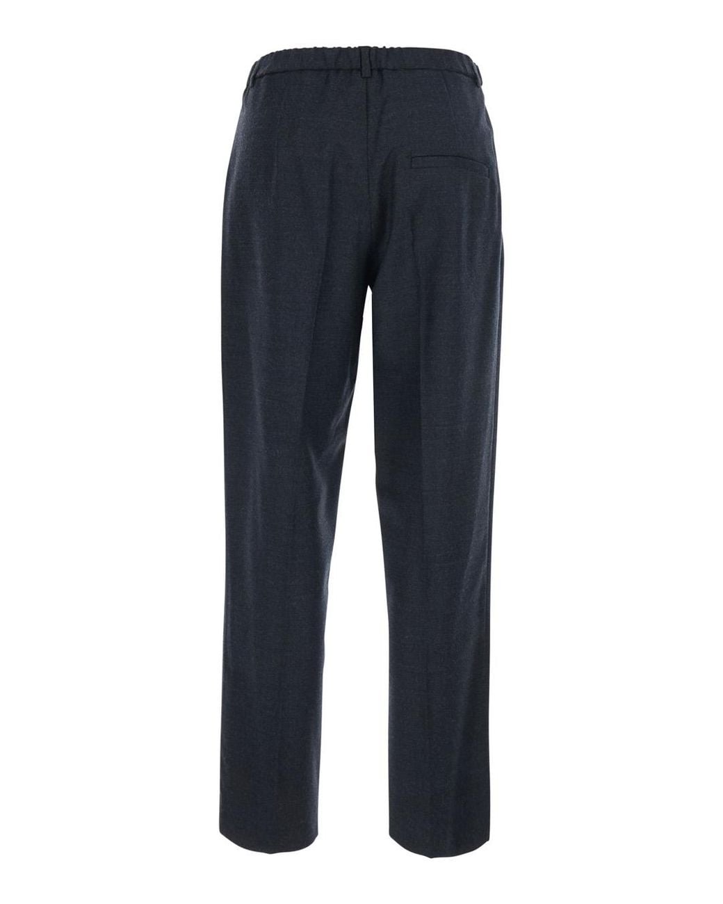 Tela Blue Trousers Tech Fabric