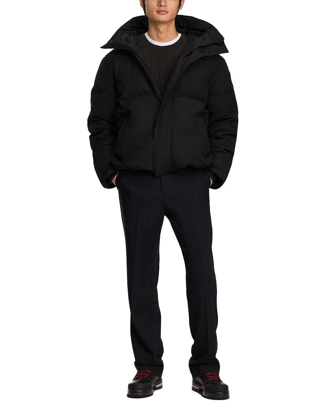 Canada Goose Black Seymour Parka for men