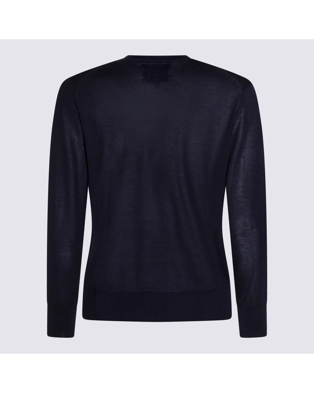 Seven Gauge Blue Sweaters _Lyocell for men