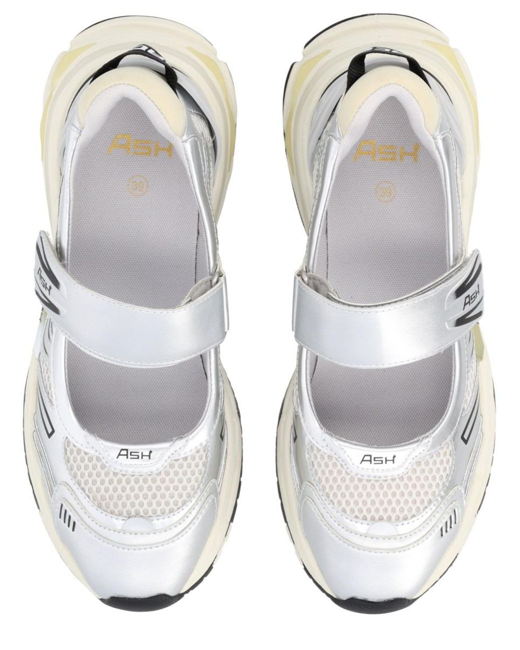 Ash White Sneakers Rolls Polyurethane Trainers