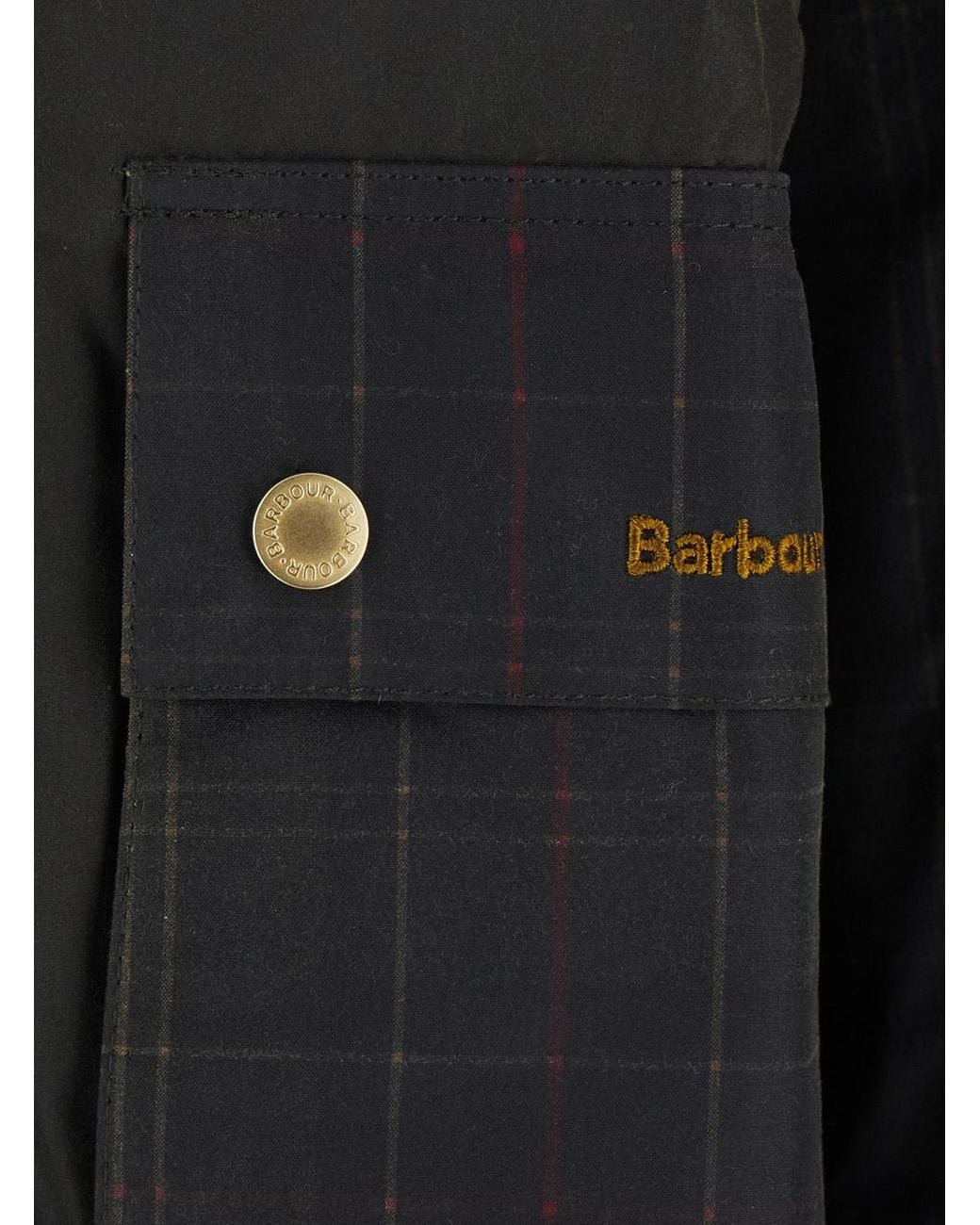 Barbour Black Barbour Waxed Cotton Jacket