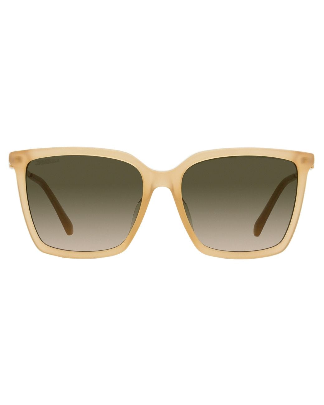 Jimmy Choo Black Square Sunglasses Totta /g Fwmha Nude/gold 56mm