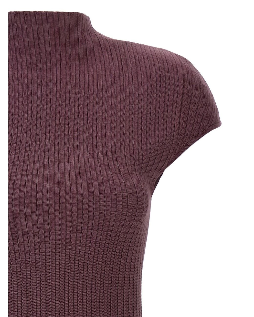 Magda Butrym Purple Dress