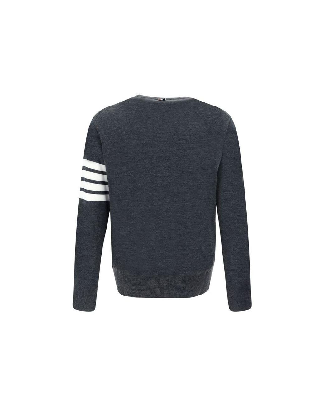 Thom Browne Blue Wool Oves Aries Sweatshirt for men