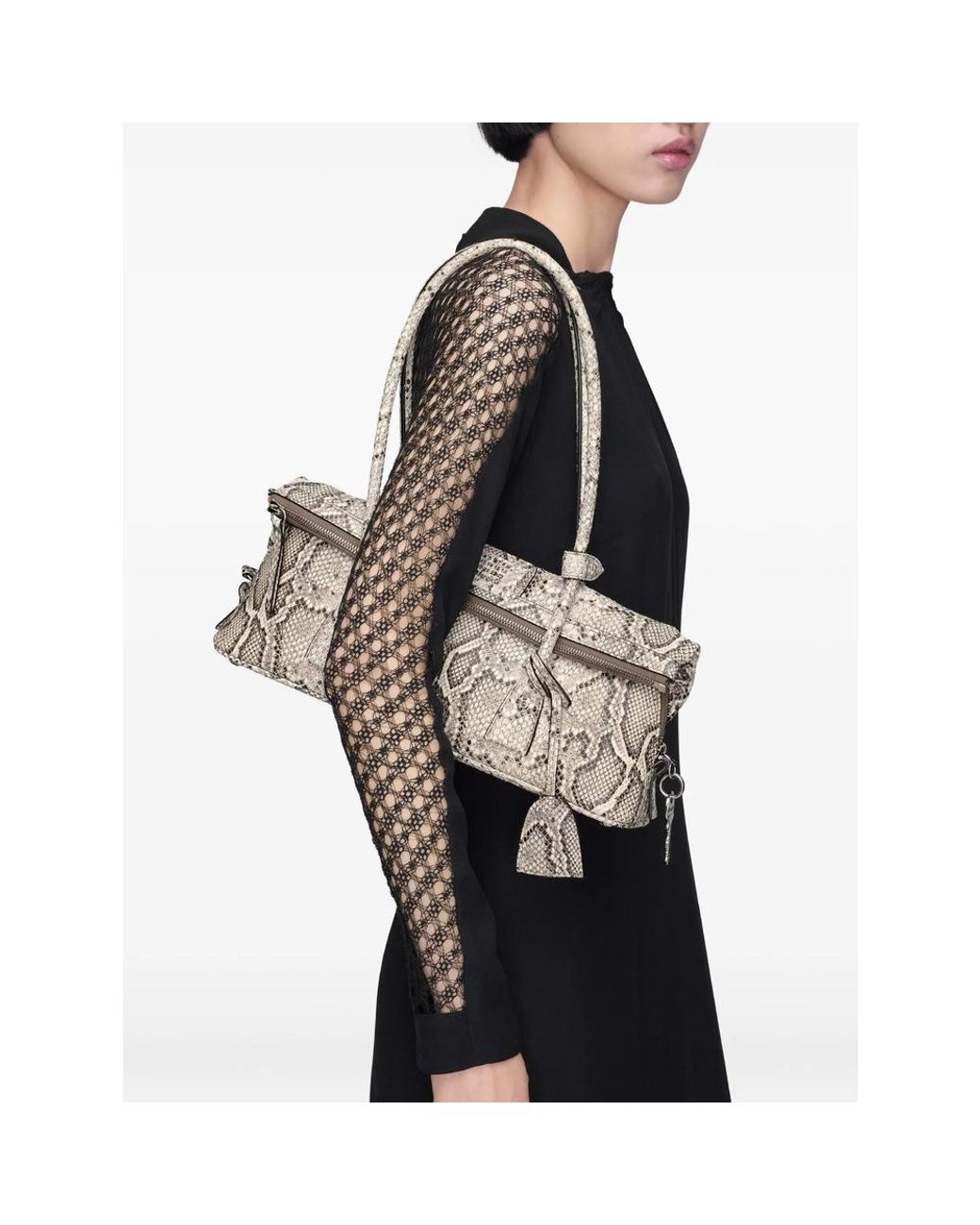 Maison Margiela Gray Shoulder Bag Goatskin- Goat Skin