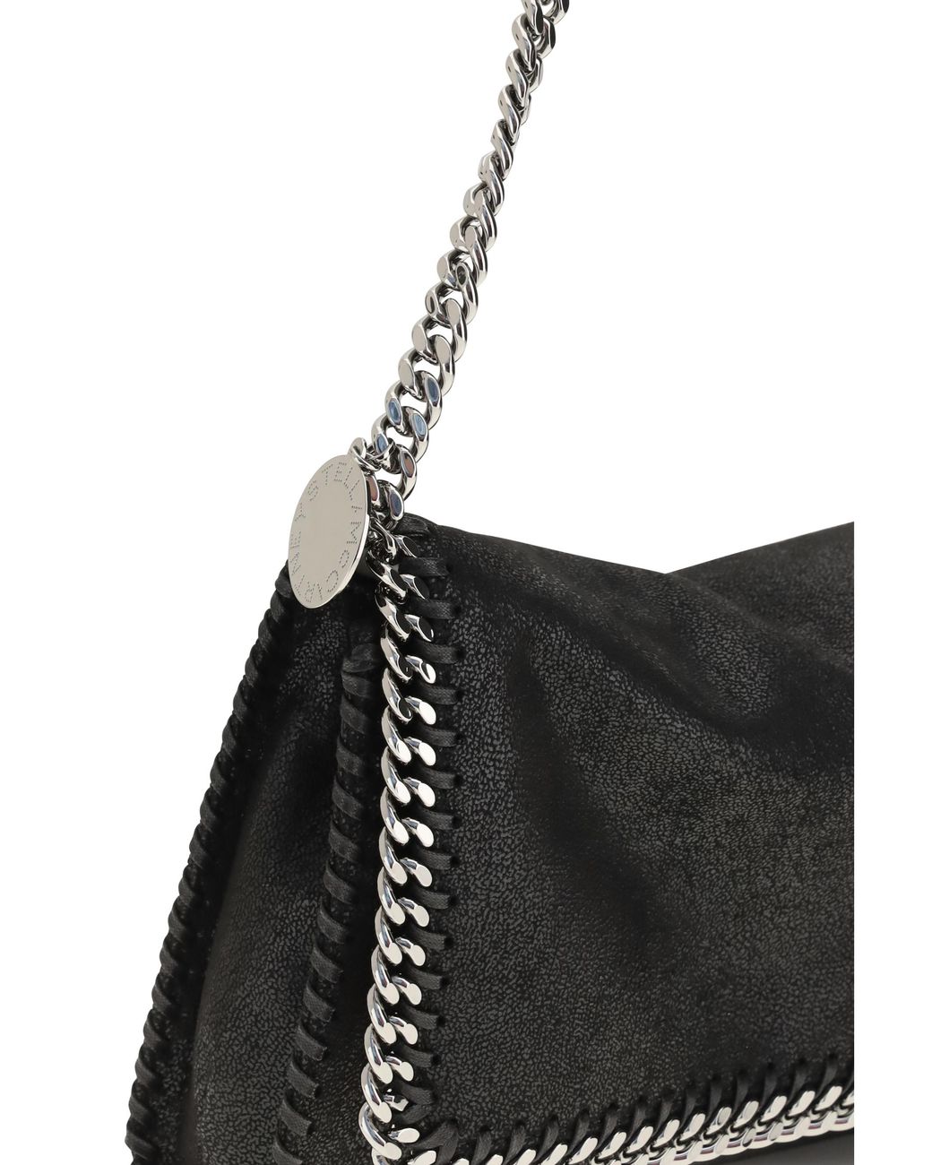 Stella McCartney Black Falabella Shoulder Bag Polyester