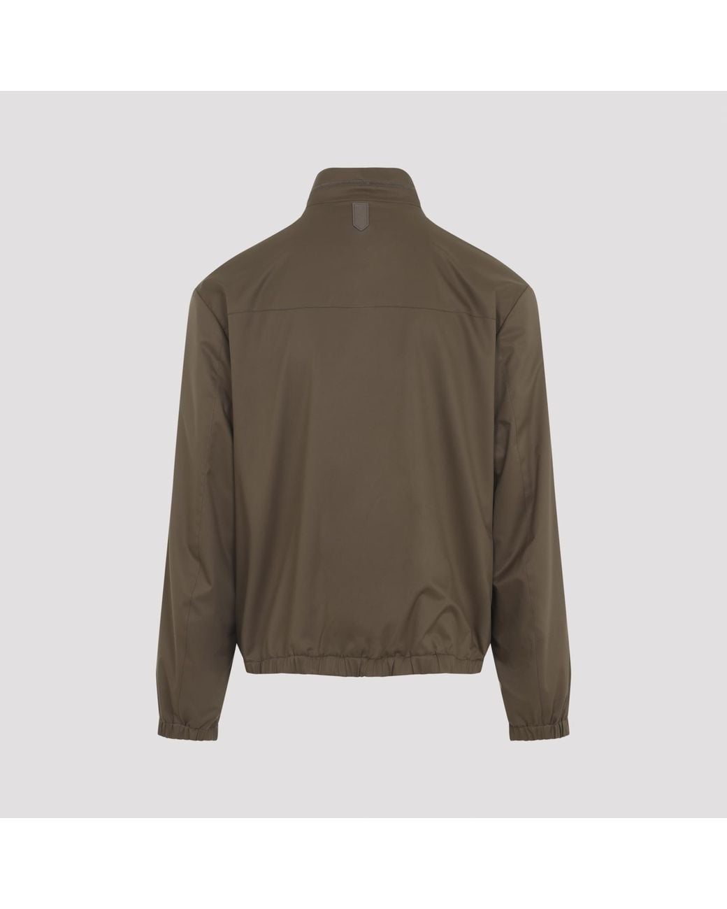 Canali Green Outerwear Jacket Polyester for men