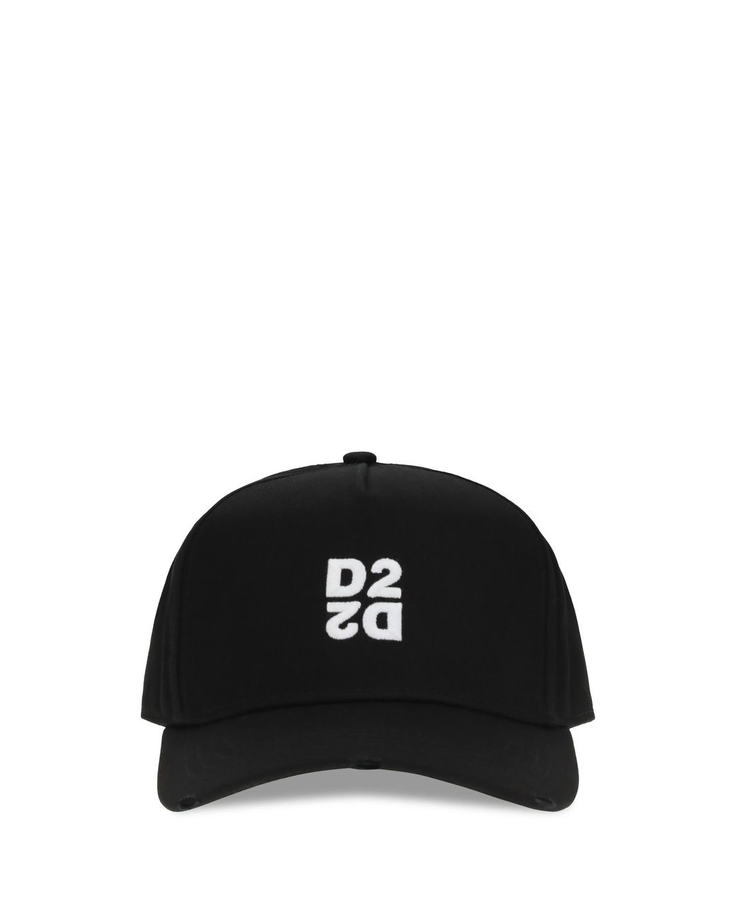 DSquared² White Baseball Cap Logo Cotton Hat for men
