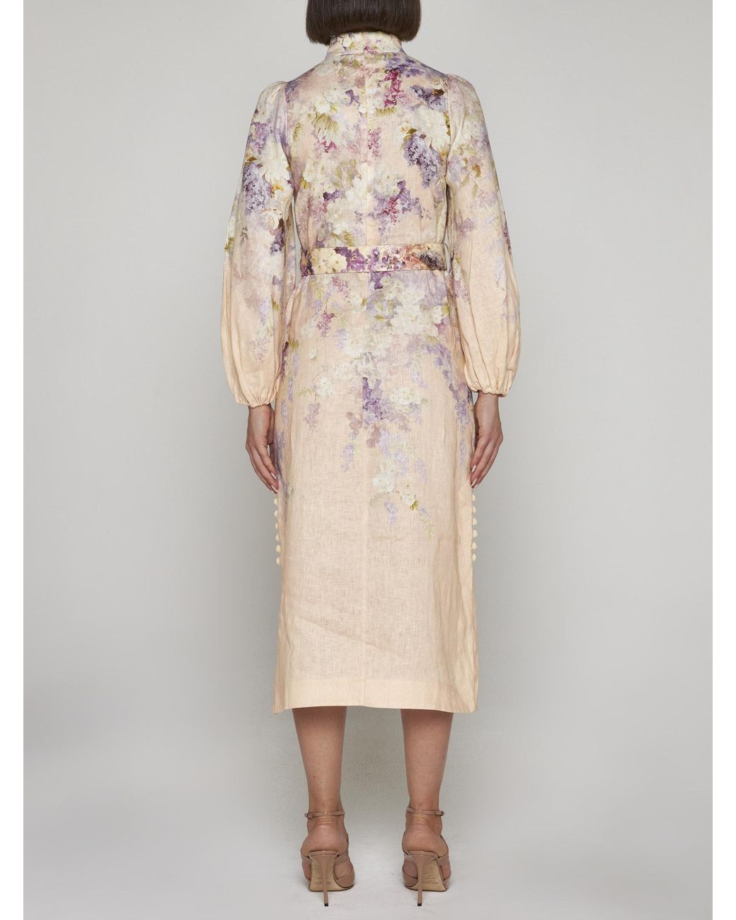 green emerald velvet dress ZIMMERMANN