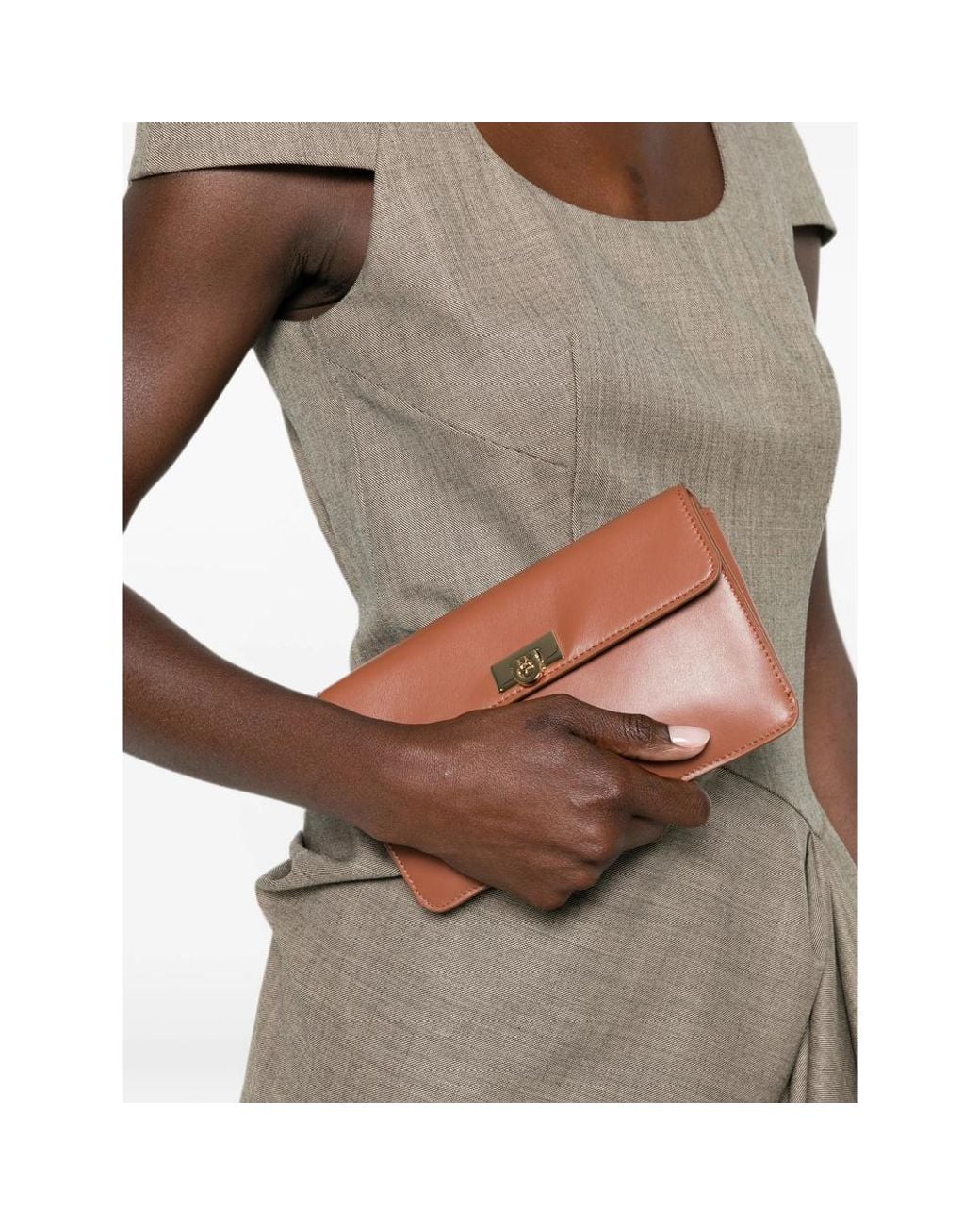 Ferragamo Brown Mini Bags