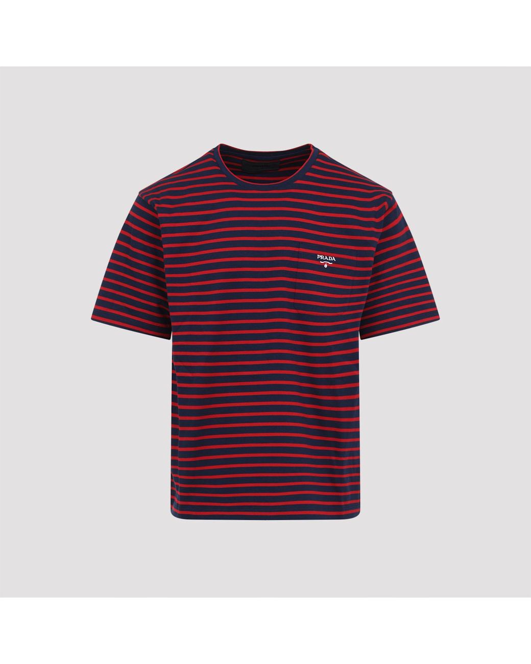 prada-multicolor-Cotton-T-