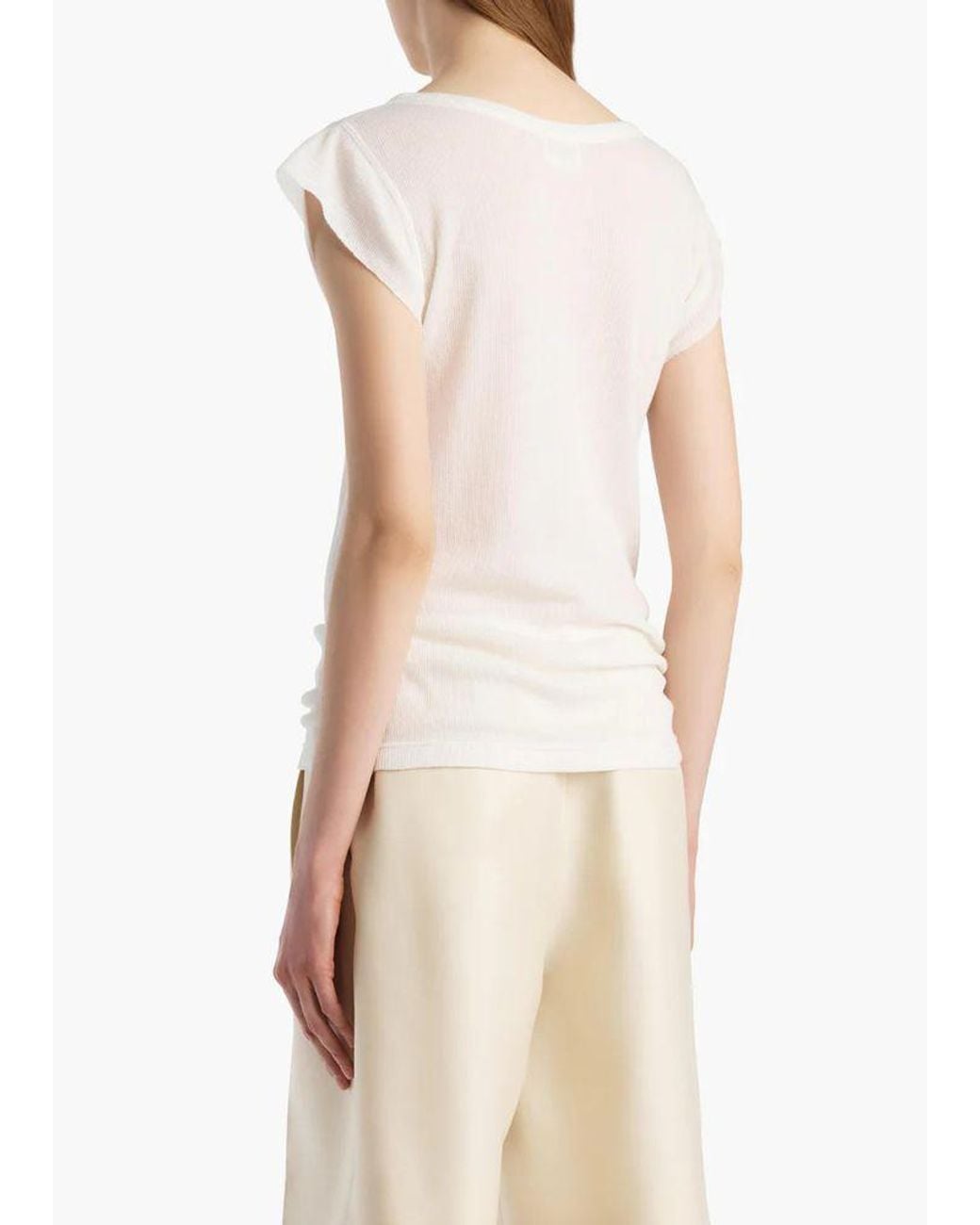 Khaite White Khaite Tank Top