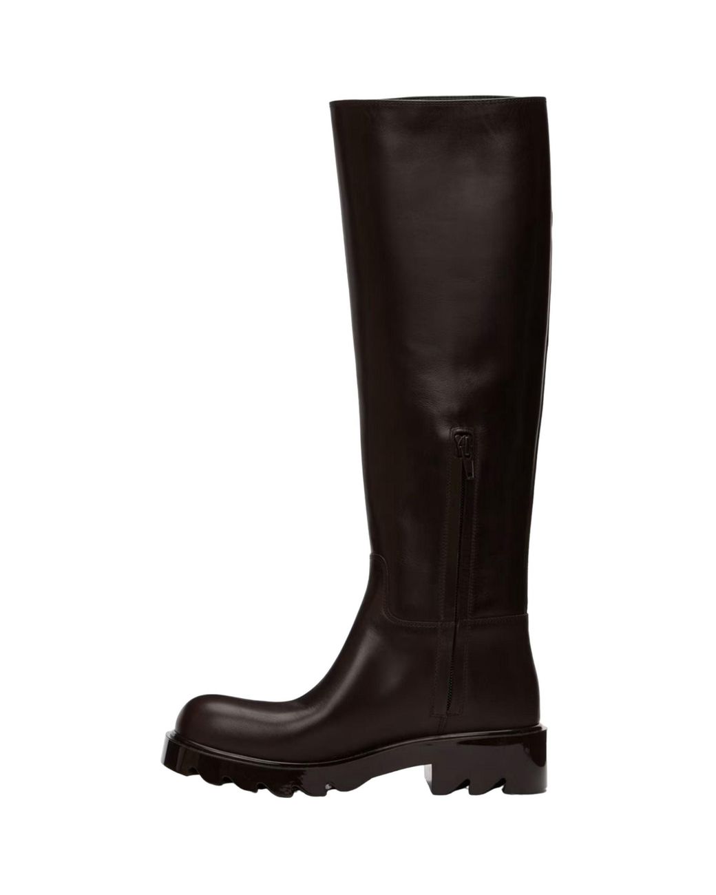 Bottega Veneta Black Leather Boots