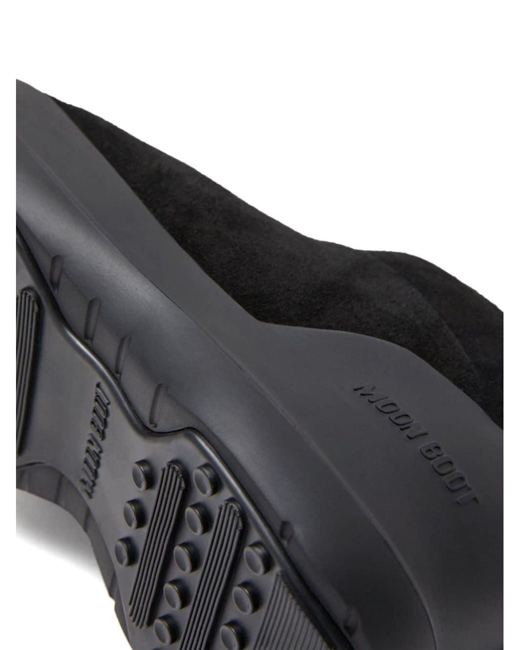 Moon Boot Capsule Black Polyester Leather