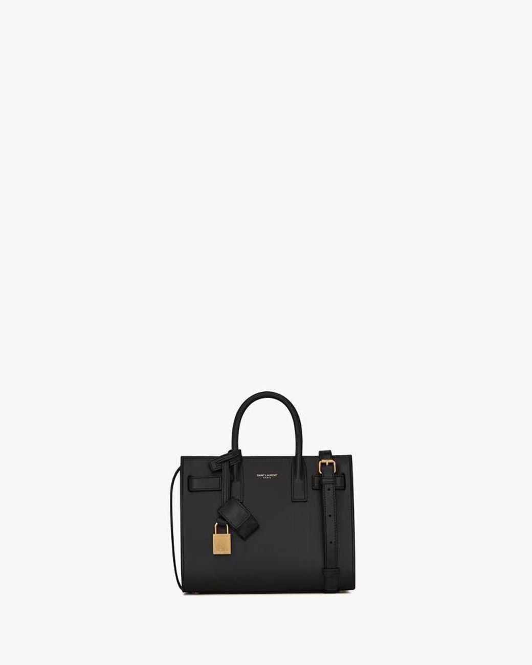 Saint Laurent Black Saint Laurent Sac De Jour Shoulder Bag