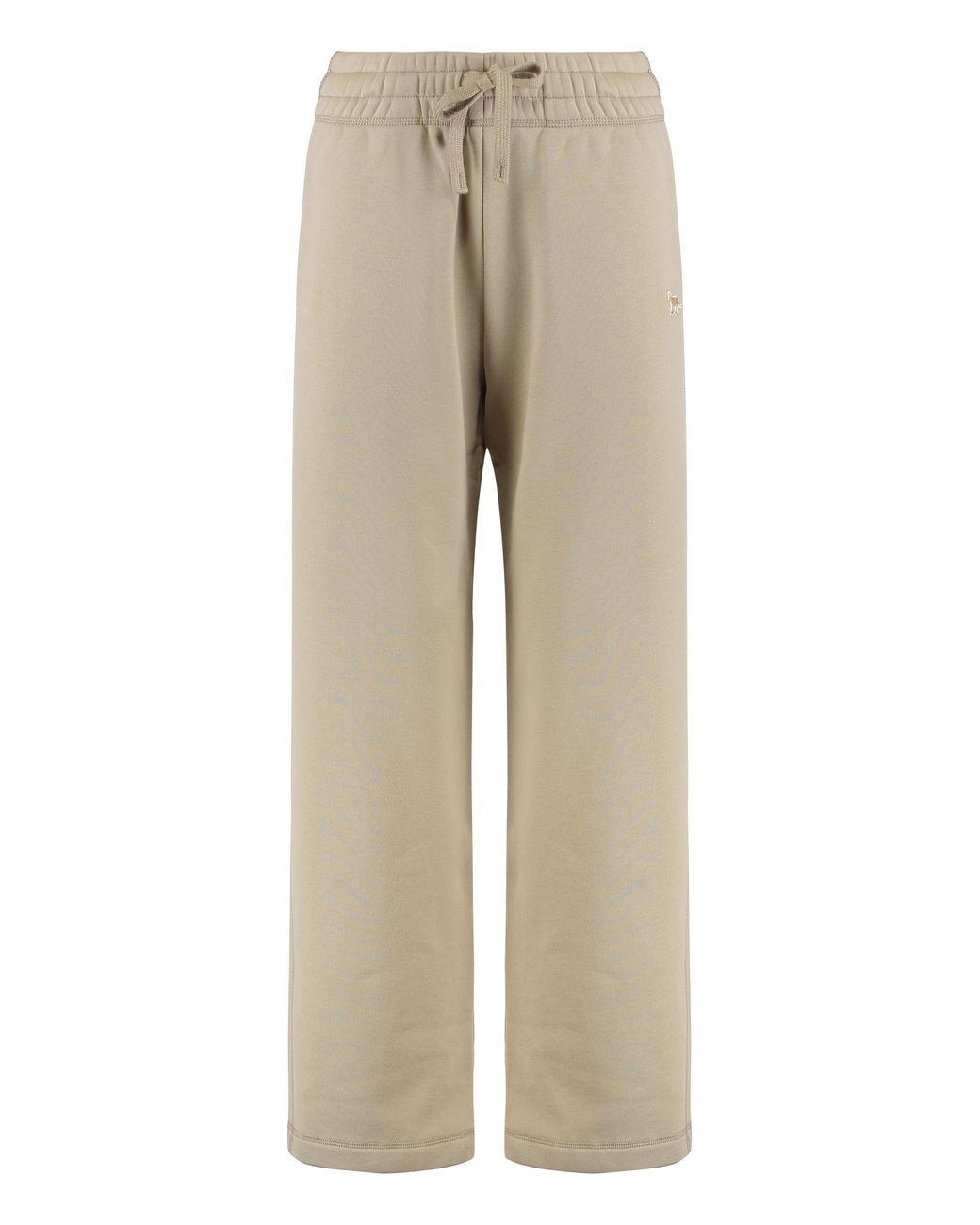 Maison Kitsuné Natural Track Pants Cotton