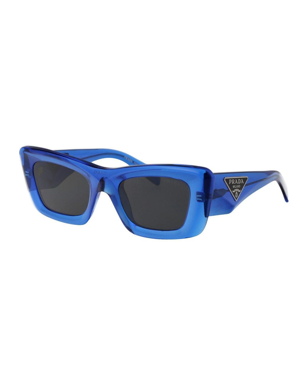 Prada Sunglasses in Blue | Lyst