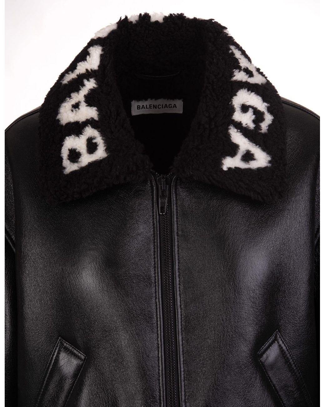 balenciaga aviator jacket