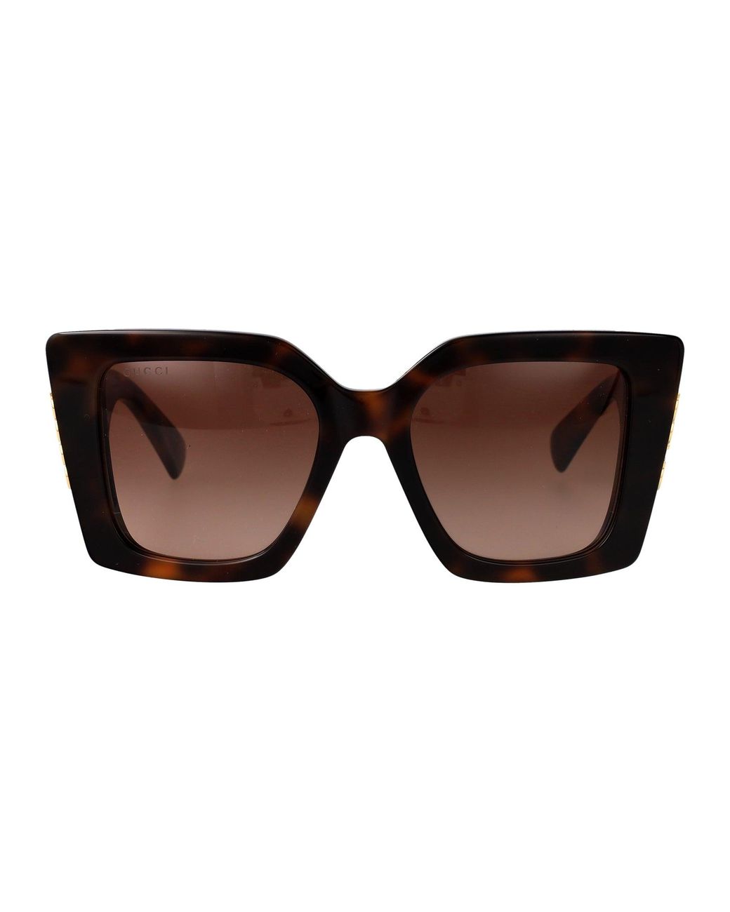 Gucci Brown Havana-Havana- Acetate Sunglasses