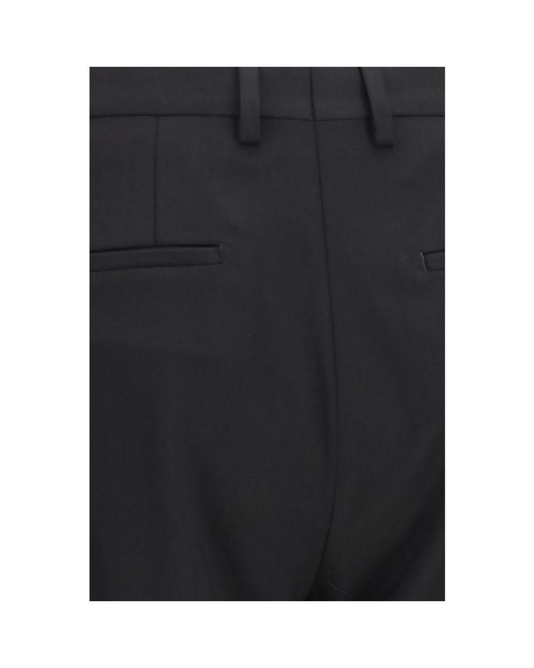 Dolce & Gabbana Black Wool Oves Aries Two for men