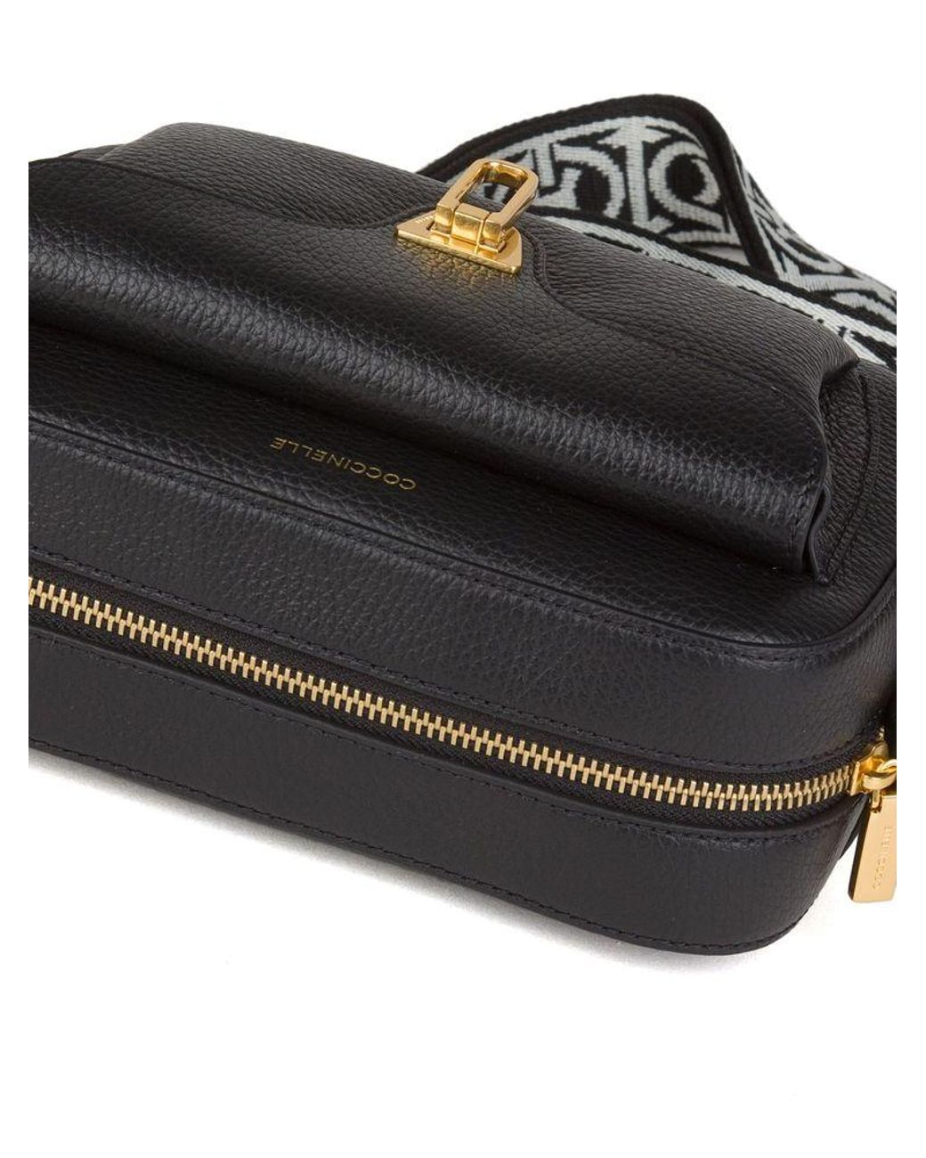 Coccinelle Black Handbag Cowhide