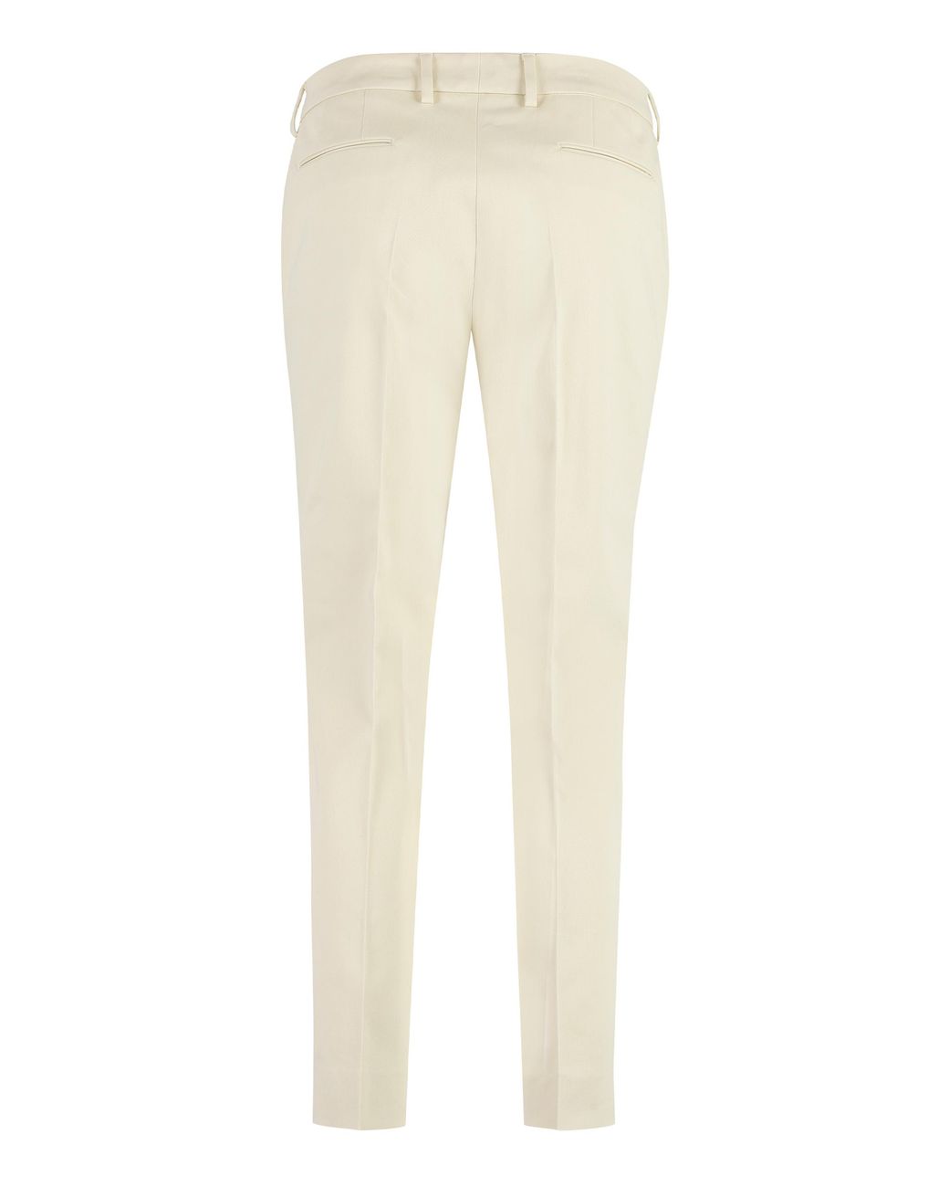 PT Torino Natural New York Straight-Leg Trousers Cotton Straight