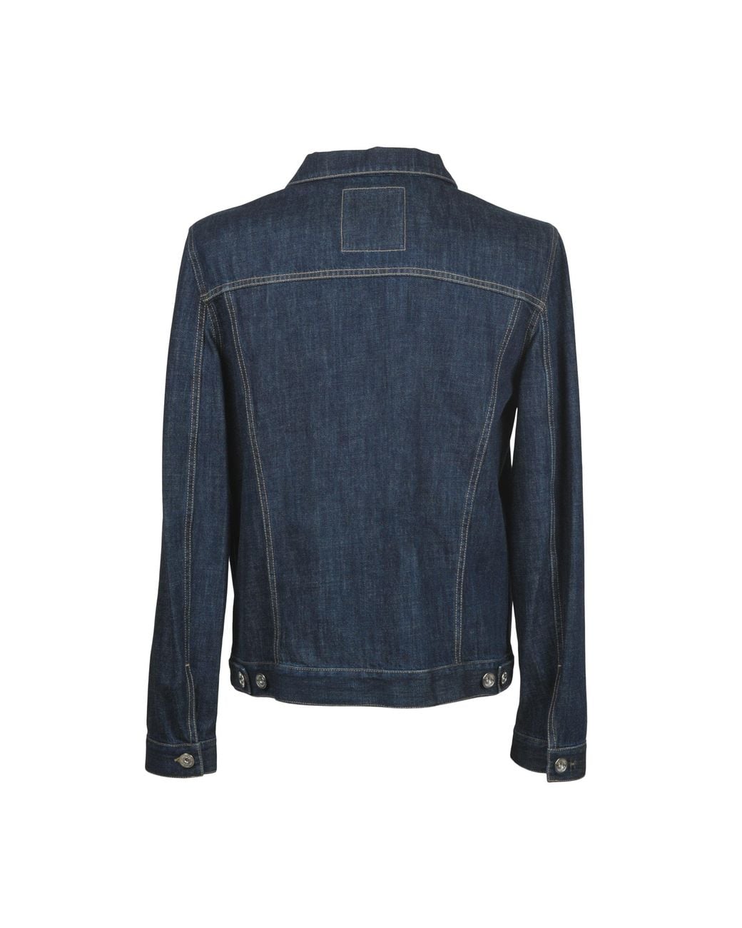 Brunello Cucinelli Blue Dark Solid Jacket Clothing for men